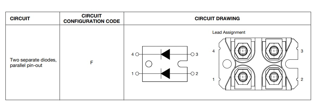 Application Circuit Diagram - Vishay Semiconductors Gen 5 600V Hyperfast & Ultrafast Rectifiers